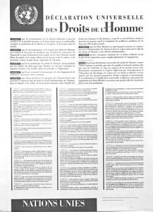 Déclaration Universelle des Droits de l'Homme